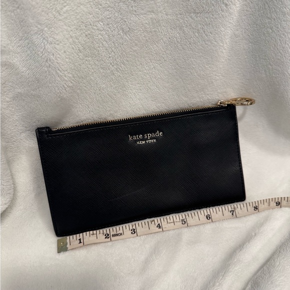 Kate Spade Black Zip Pouch - Picture 5 of 7